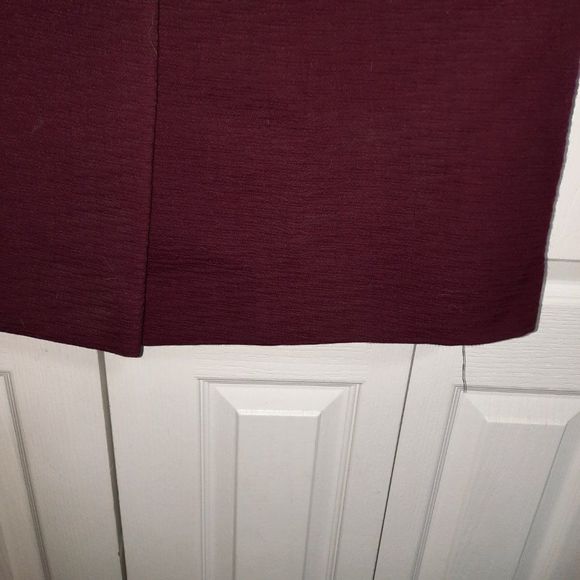 Vintage 50's Union Textured Wool Evening Fur Collar Coat Ladies Size M - L - Picture 6 of 8